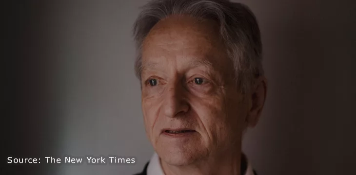 Blockchain can help solve some fears about AI as Geoffrey Hinton leaves Google