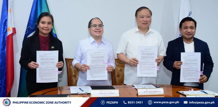 MOU signing of PEZA and DICT