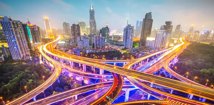 Shanghai, China Highways