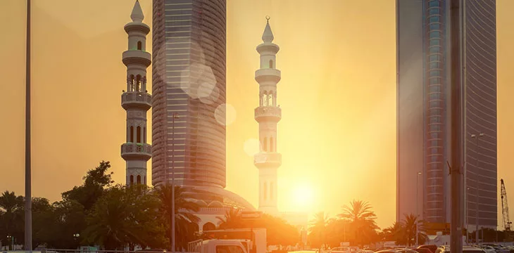 Abu Dhabi sunset