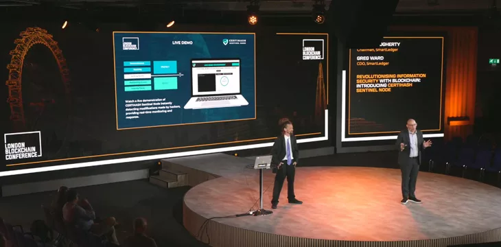 Introducing Certihash Sentinel Node at the London Blockchain Conference 2023