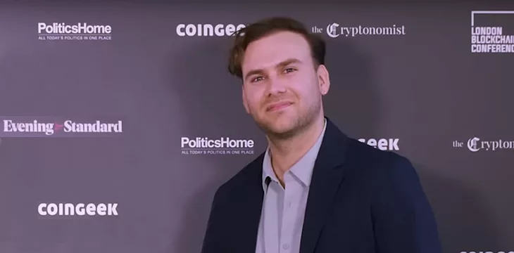 Niels van den Bergh on CoinGeek Backstage