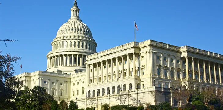 The U.S. Capitol at daytime