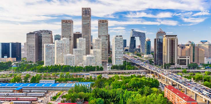 Beijing, China Skyline