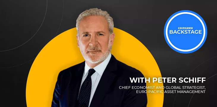 Peter Schiff on CoinGeek Backstage: BTC will crash to zero