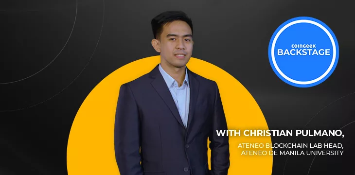 Ateneo’s Christian Pulmano tackles empowering Filipino youth with blockchain technology