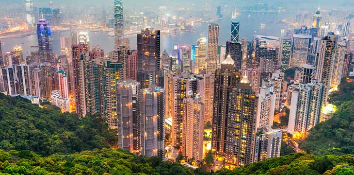 Hong Kong skyline