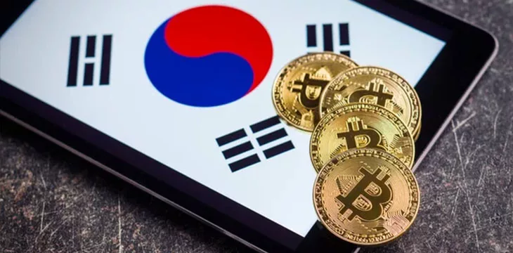 South Korea,Blockchain concept