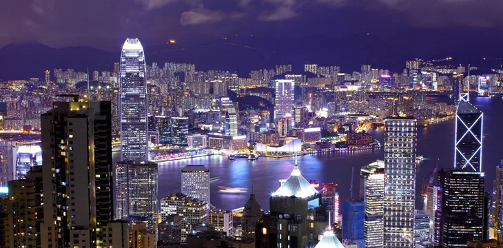 Hong Kong night shot