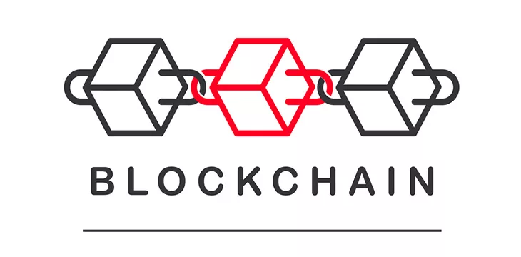 blockchain illustration