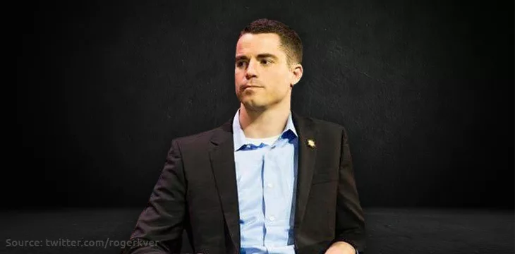 Roger Ver with dark background