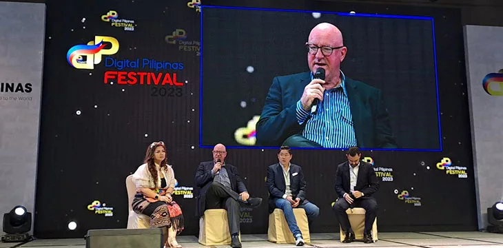 Digital Pilipinas Festival 2023 panel on stage