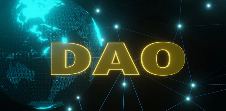 DAO, Planet Earth Futuristic, network background