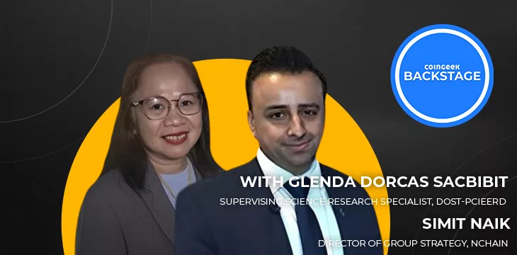 Glenda Sacbibit and Simit Naik on CoinGeek Backstage