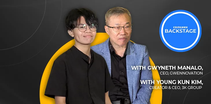 Gwyneth Manalo and Young Kun Kim on CoinGeek Backstage