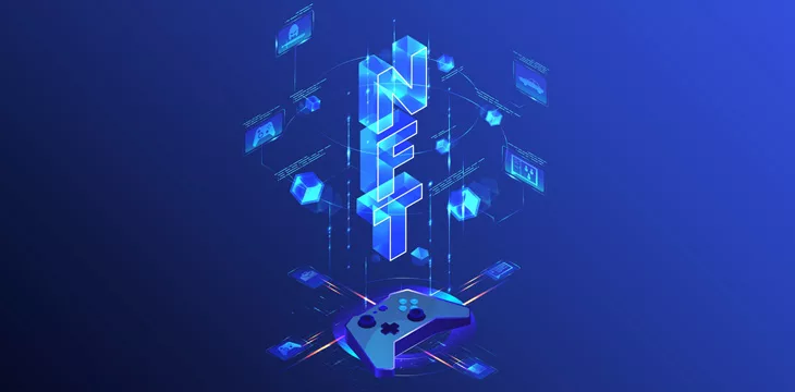 Video game NFT vector crypto token marketplace