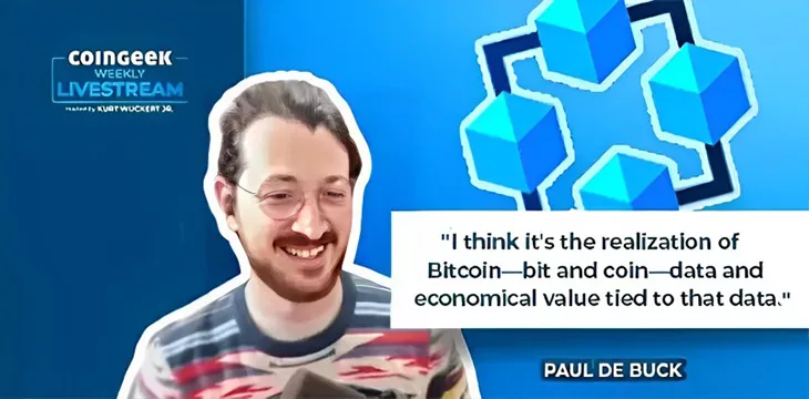 Paul De Buck on CoinGeek Weekly Livestream