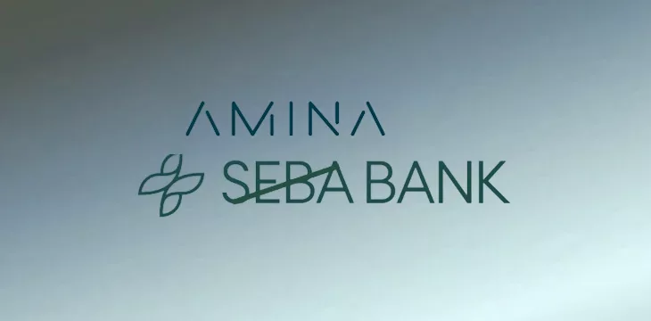 SEBA Bank rebrands as AMINA, pledges improved range of services for customers