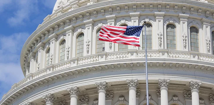 Washington Capitol, United States building facade