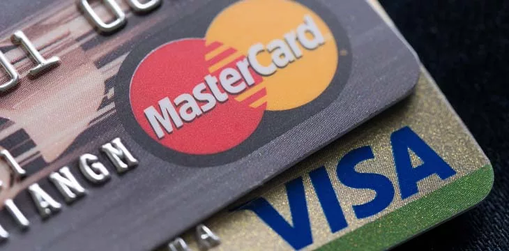 Visa and Mastercard cards