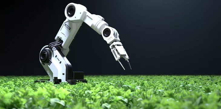 Smart robotic farmers concept