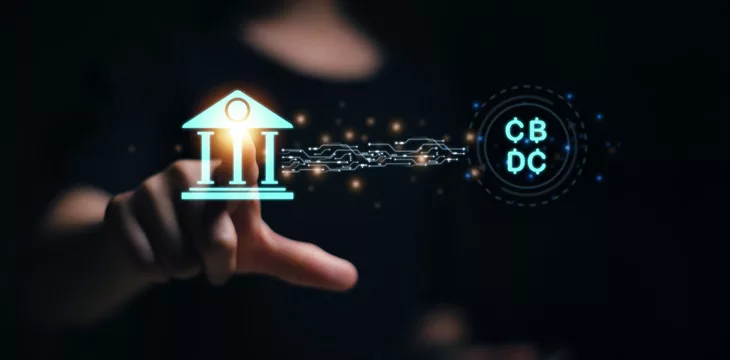 CBDC Central Bank Digital Currency Concept