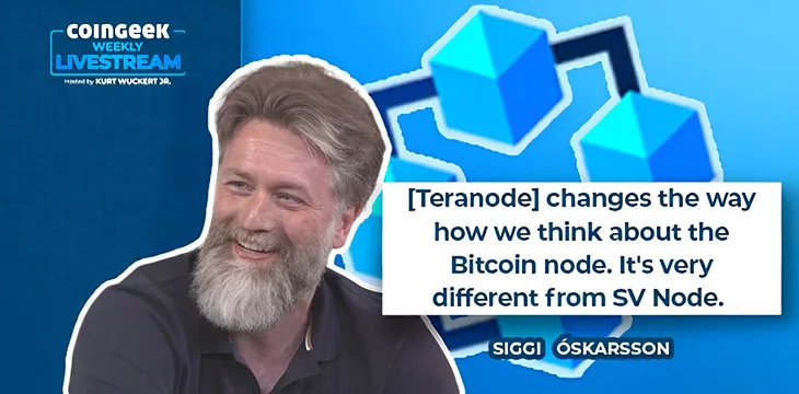 Siggi Óskarsson on CoinGeek Weekly Livestream