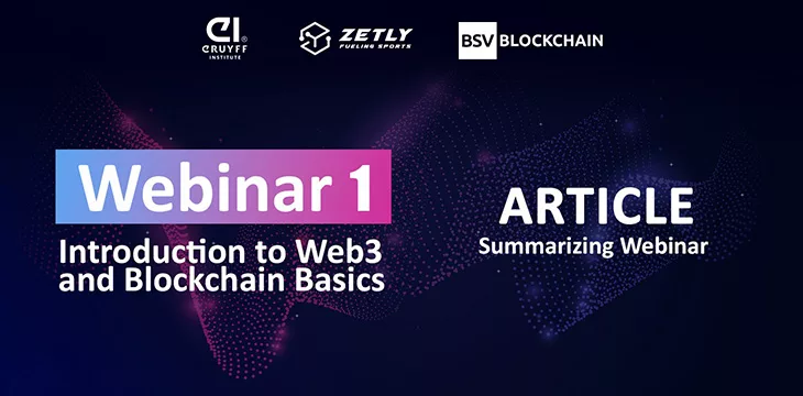 Johan Cruyff Institute & Zetly webinar banner