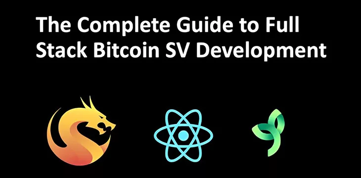 Full stack BSV blockchain development banner