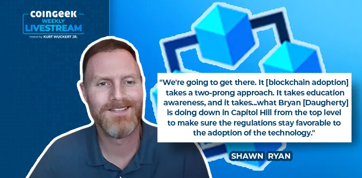 Shawn Ryan on CoinGeek Weekly Livestream