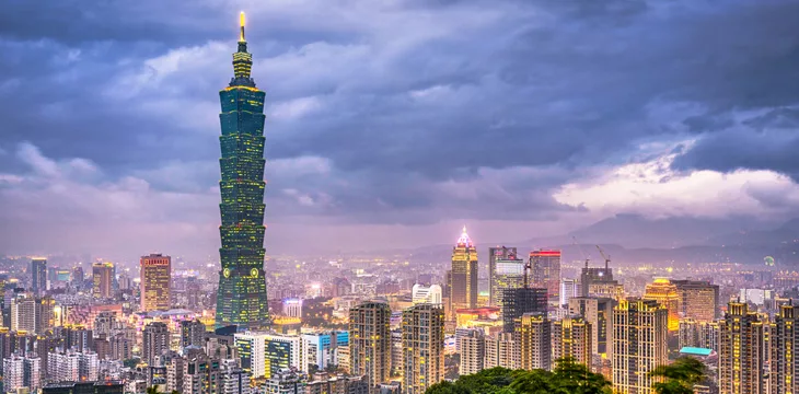 Taipei, Taiwan city skyline