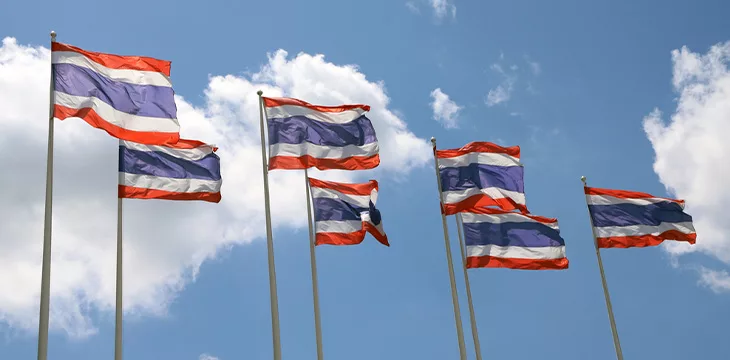 Thailand flags