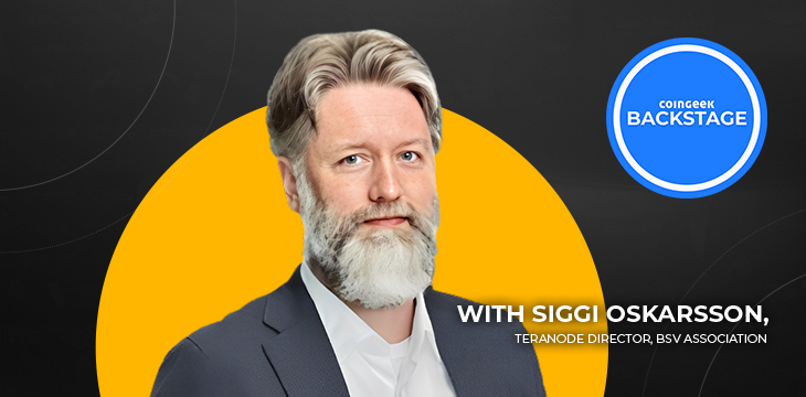 Siggi Oskarsson on CoinGeek Backstage