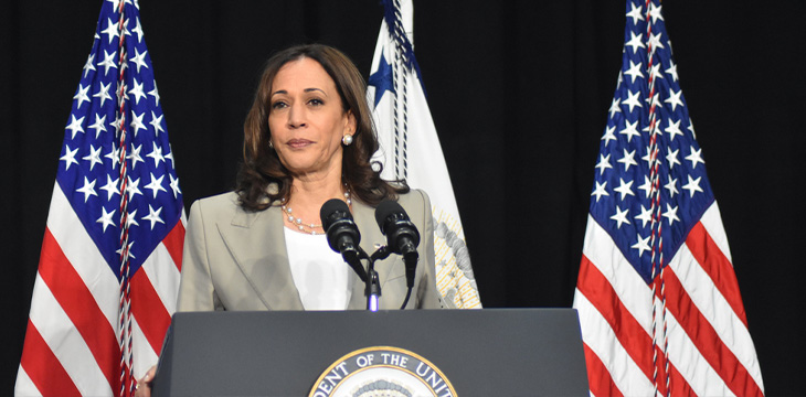 US Vice President Kamala Harris